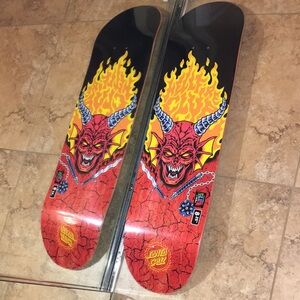 Santa Cruz Stranger things hellfire club Skateboard Deck